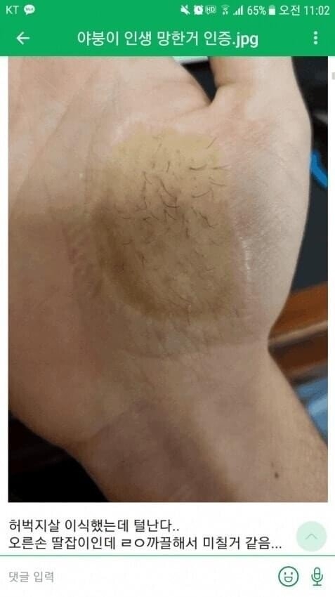 야갤러 인생 망한거 인증.jpg