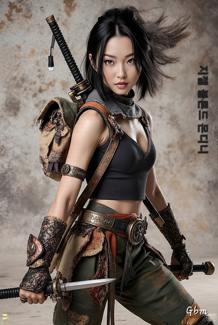 쌍칼을 쥔 그녀