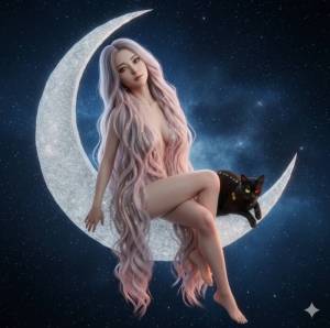 달의 여신... 근데 비율이...