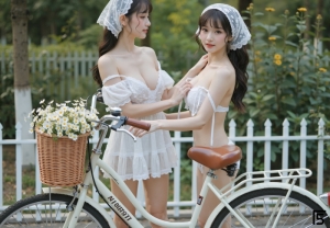 자전거에 히터 틀었나