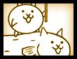 물 만난 고양이